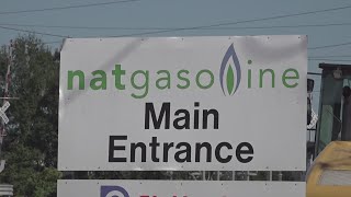 Beaumont Fire Department investigating after gasline rupture at Natgasoline [upl. by Ehcadroj]