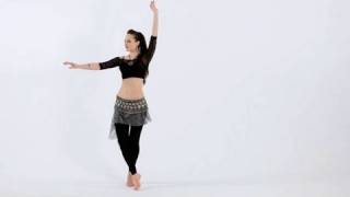 How to Do a Traveling Twist  Belly Dancing [upl. by Acinej215]