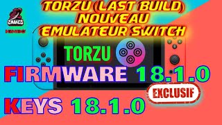 ⚠️ TORZU  NOUVEAU EMULATEUR SWITCH  Exclusif \  FirmWare 1810  PROD Keys 1810⚠️ [upl. by Mathur]