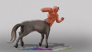 Centaur Transformation Animation [upl. by Leena]