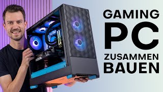 PC Zusammenbauen für Anfänger  ANLEITUNG amp TUTORIAL für AMD amp Intel [upl. by Anaert857]