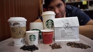 Comparando CAFÉ ¿STARBUCKS JUAN VALDEZ O DE ESPECIALIDAD [upl. by Aldrich]