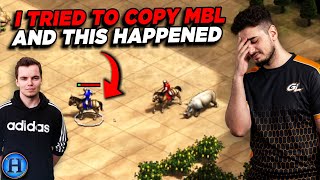 Can I Play Exactly Like MBL  AoE2 [upl. by Enasus103]