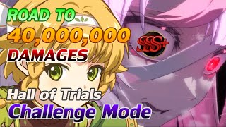 Rampaging Abyssal Yufine  Hall of Trials  Challenge  Epic Seven [upl. by Barvick]