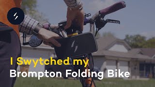 I Swytched my Brompton Folding Bike into an eBike [upl. by Honebein]