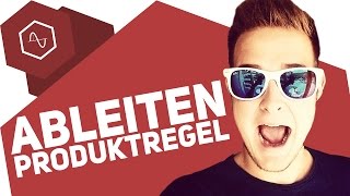 Ableiten mit der Produktregel 1 [upl. by Raybourne]