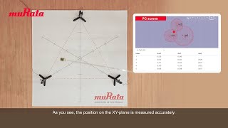 Demo of position detection using LF communication [upl. by Tilla]