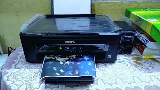 Epson L380 Printer Unboxing and Printing Quality Check Excellent Impression 🔥🔥🔥 [upl. by Accever267]