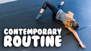 Contemporary Dance Choreography Tutorial Follow Along Class [upl. by Eitsirc368]