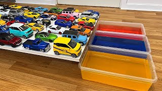 A Box Full of Cars Roll Royce Lamborghini Ferrari Porsche Suzuki Mclaren Bugatti Mercedes MPL [upl. by Cristin]