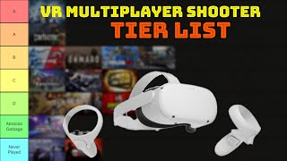 VR Multiplayer Shooter Tier List Quest 2 [upl. by Dalenna]