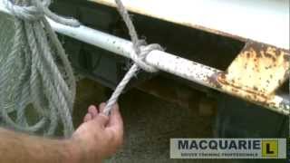 1 TRUCKIES HITCH  How to tie [upl. by Eugine]