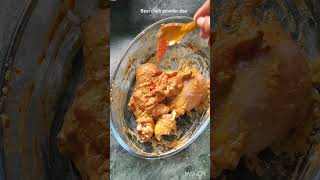 আন্টি চিকেন লেগ পিসে একদম ঝাল দেবে না কিন্তু 🤪chickenlolipoprecipelegpiece [upl. by Rolyks591]