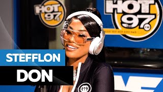 Stefflon Don Spits Bars For FUNK FLEX FREESTYLE REMIX [upl. by Atiuqa]