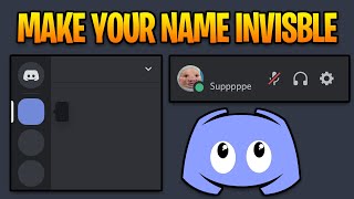 Make Your Username amp Server Name Invisible on Discord [upl. by Adekam237]