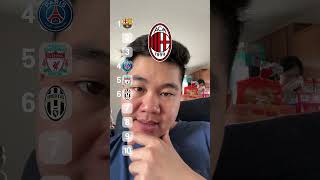 Ranking soccer team filterchallenge funnyvideos [upl. by Negroj]