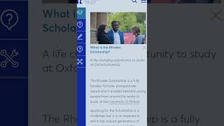 Know about Rhodes Scholarship to study at Oxford University [upl. by Caye]