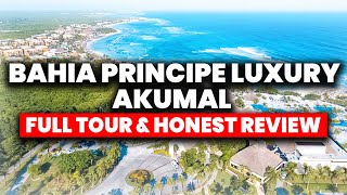 NEW  Bahia Principe Luxury Akumal Mexico  HONEST Review amp Tour [upl. by Ebenezer]