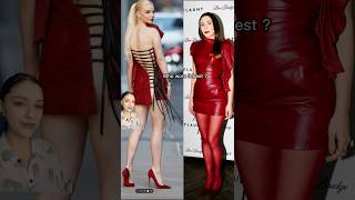 Who wore it best this Mugleroff between Anya TaylorJoy and Elizabeth Olsen fashionreview [upl. by Duky]