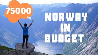 India To Norway Budget Trip 75000 Flights Hostels Train Food  Plan Europe Trip From India [upl. by Duff]