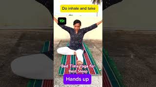 I Tried Bedtime Yoga For Better Sleep bedtime bedtimeyoga shorts shortsshortsviral [upl. by Amii]