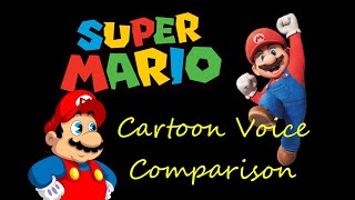 Marios Cartoon Voice Comparison [upl. by Solange]