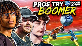 Which Pro is the ULTIMATE Rocket League BOOMER player [upl. by Atteve]