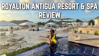 ROYALTON ANTIGUA ALL INCLUSIVE RESORT ampSPA REVIEW amp TOUR  IS IT WORTH 500 A NIGHT GOLDENCHILDCHI [upl. by Elyse332]