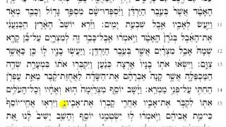 Torah Reading  Genesis Chapter 50 HD [upl. by Volnak]