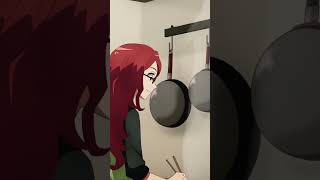 Elle cuisine avec son crush l Romantic Killer l anime animeedit shorts [upl. by Iny]