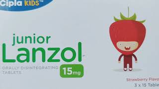 Junior Lanzol 15 tablets uses side effects complete info [upl. by Neala]