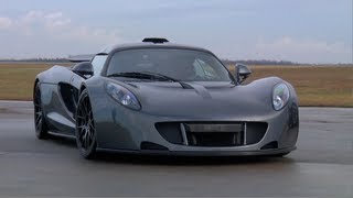 Hennessey Venom GT 0300km World Record Run  TUNED [upl. by Emlynn]