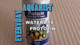 Protozin Waterlife for Aquarium Fish with White Spot Ich Parasites and Fungus [upl. by Hplodnar]