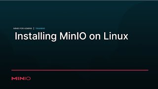 Installing and Running MinIO on Linux  Session 1 Installing MinIO on RHEL [upl. by Vitus397]