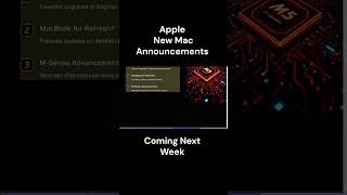 quotApple Teases Exciting New Mac Announcements Coming Next Weekquot [upl. by Palumbo815]