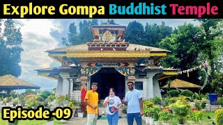 Explore Gompa Buddhist Temple Itanagar Arunachal Pradesh With Sister  vlog travel tranding [upl. by Angrist]