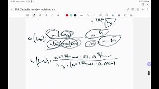 393 Zadaci iz hemije  molalitet rastvora srednji nivo 59deo [upl. by Shir]