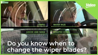 4️⃣ signs to know if its time to change your wiper blades  Valeo Service [upl. by Ididn]