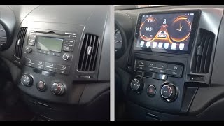 Installing Android Radio and Reversing Camera on Hyundai i30 [upl. by Matazzoni646]