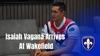 Vagana Arrives At Wakefield  Interview [upl. by Tice]