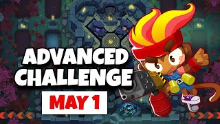 BTD6 Advanced Challenge  Hard  May 1 2024 [upl. by Eerehs]