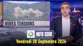 Info soir  Vendredi 20 Septembre 2024 [upl. by Leopoldeen305]