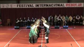 Galician folk dance Xota e Muiñeira de Zobra [upl. by Alahs]