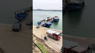 Ferry crossing the river Safety is the first priorityShort film entertainment 299 [upl. by Lecirg]