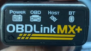 OBDLINK MX OBD2 Bluetooth adapterScanner unboxing [upl. by Sirac]