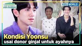 INDENG Nam Yoonsu kembali setelah donor ginjal untuk ayahnya  FunStaurant  KBS WORLD TV 241007 [upl. by Ardnek]