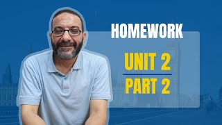 Answers of homework  unit 2 part two  الصف الثالث الثانوي 2025  MrKhaled Aldeeb [upl. by Niai569]