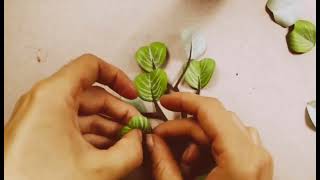 Leaves making for Paper DIY Home Decor Wall Decoration at Home  By A  Z Activities [upl. by Valdemar]