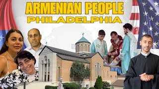 Armenian People in the USA  Philadelphia Armenian Church Diaspora  American Accents [upl. by Notliw]