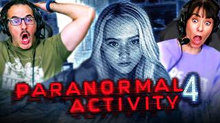 PARANORMAL ACTIVITY 4 2012 MOVIE REACTION First Time Watching Kathryn Newton  Blumhouse Horror [upl. by Naibaf]